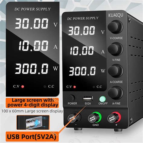 Kuaiqu Adjustable Dc Power Supply High Precision Digital V A Sps