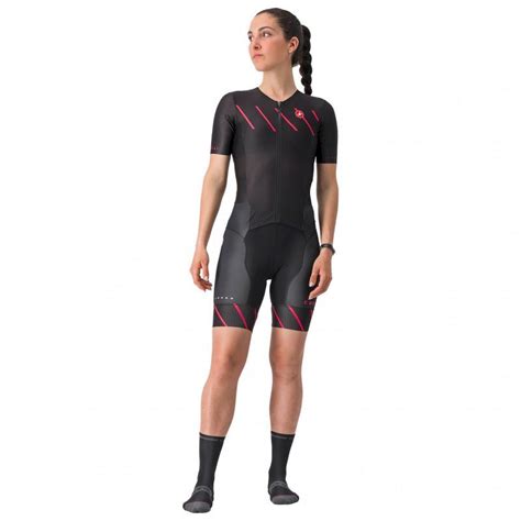 Castelli Free Sanremo Suit Short Sleeve Tritrajes Mujer Hardloop