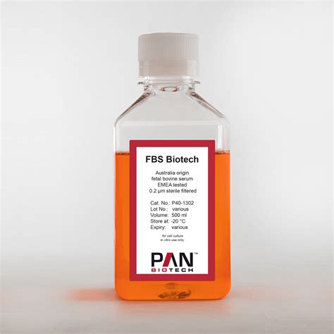 FBS Biotech, Australia origin, fetal bovine serum, tested according ...