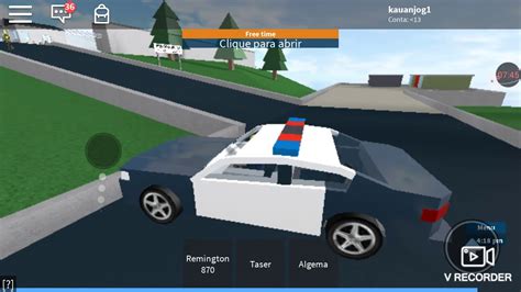 Pol Cia E Ladr O No Mundo Do Roblox Youtube