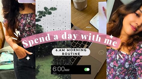 Spend A Day With Me Vlog Waking Up At Am Productive Morning