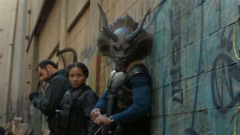 The Horned Masks Of Erik Killmonger Michael B Jordan In A Black Panther Spotern