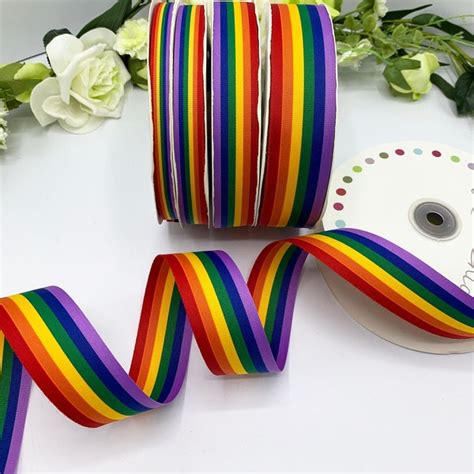 Rainbow Ribbon - Etsy