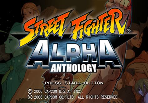 Street Fighter Alpha Anthology Screenshots For Playstation Mobygames