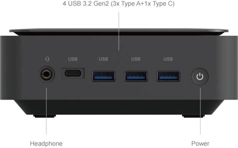 GB BEi3H 1220 Rev 1 0 Key Features BRIX Mini PC Barebone