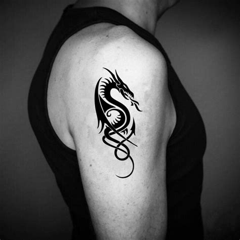 Ancient Celtic Dragon Tattoo