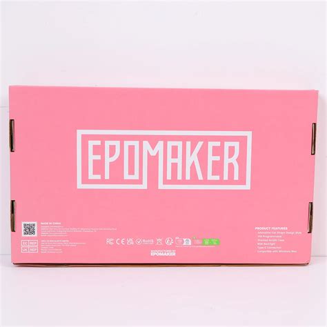 Epomaker Mini Cat Hot Swappable Acrylic Rgb Wired Mechanical Gaming