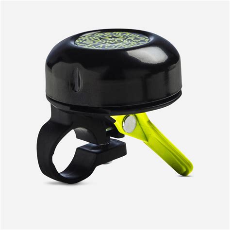 Kids Cycle Bell Easy Dring 500 - Black/Yellow