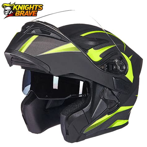 Gxt Casco De Cobertura Completa Con Doble Luna Retr Ctil Para Moto