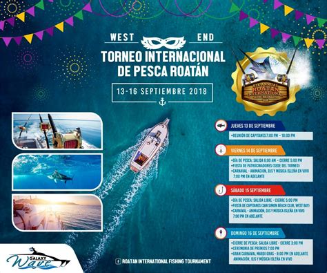 Roatán listo para el gran torneo internacional de Pesca 2018 DIARIO