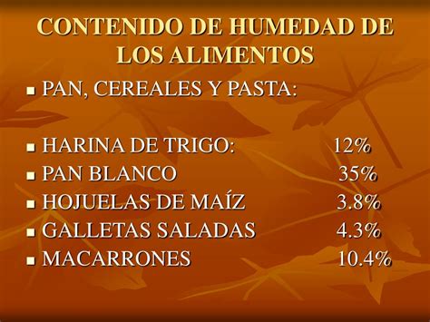 Ppt Determinaci N De Humedad En Los Alimentos Powerpoint Presentation