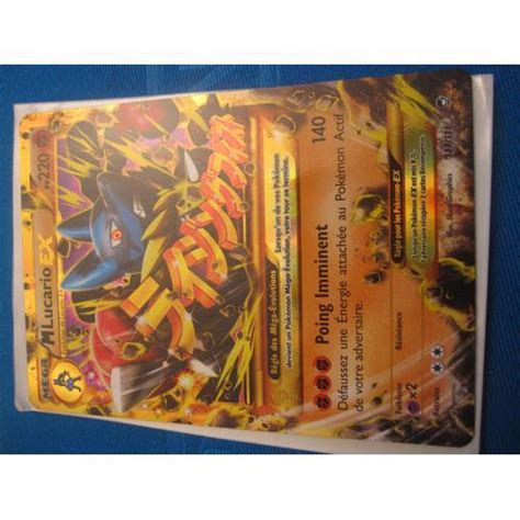 M Ga Lucario Ex Secret Rare Cartes De Jeux Rakuten