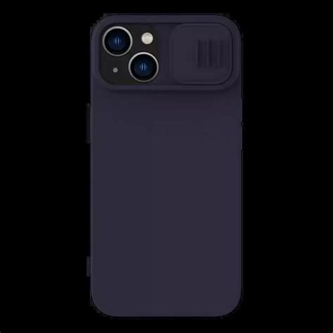 Husă Nillkin Iphone 14 Plus Camshield Silky Silicone Dark Purple