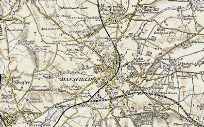 Mansfield photos, maps, books, memories - Francis Frith