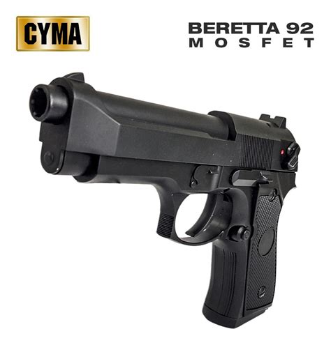 Pistola Airsoft Beretta S Marcadora Full Metal Autom Tica Swat