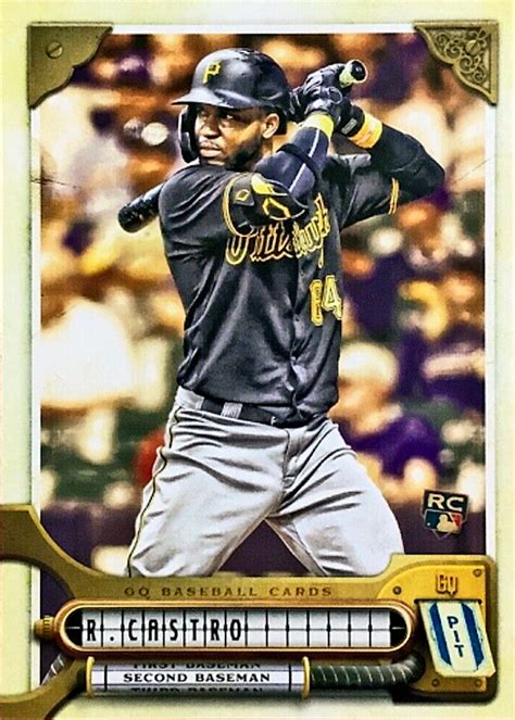 Mlb Future Watch Rodolfo Castro Baseball Cards Pittsburgh Pirates