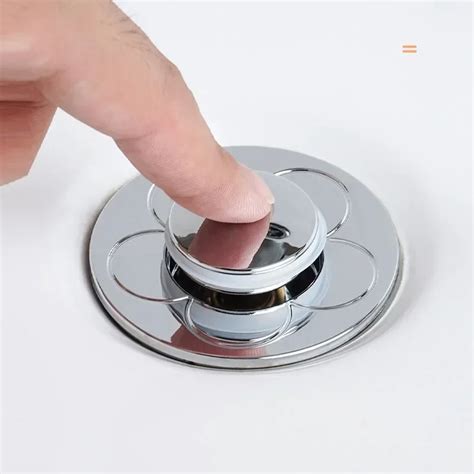 Universal Stainless Steel Basin Pop Up Bounce Core Filtro De Drenagem