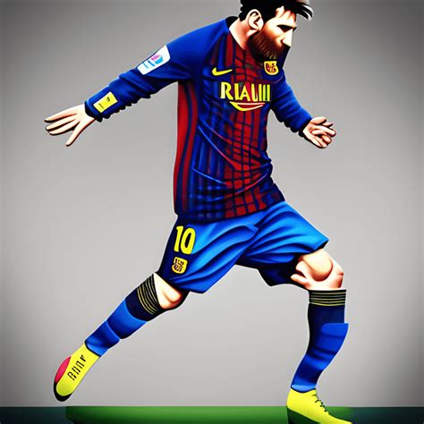 Lionel Messi Perfect NFt Artwork Rare · Creative Fabrica