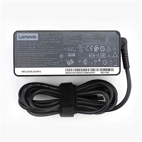 Original Lenovo 65W AC Power Adapter USB Type C Connector