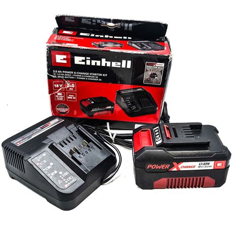EINHELL 18 V 3,0 AH ZESTAW: AKUMULATOR I ŁADOWARKA | Akumulatory do ...