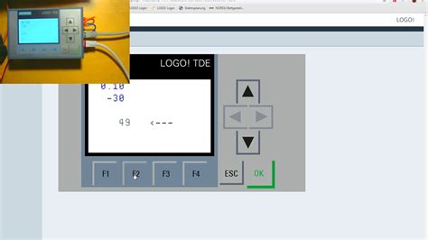 Siemens Logo TDE Tutorial 6 Displaybeleuchtung Ein Und Aus Schalten