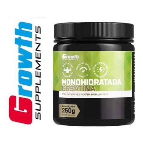 Creatina 250g Monohidratada Original Growth Supplements Shopee Brasil