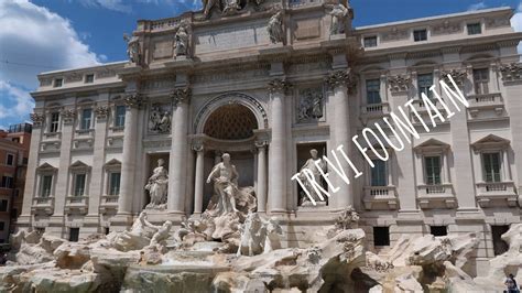 Rome Vlog Trevi Fountain Piazza De Venecia Travel Youtube