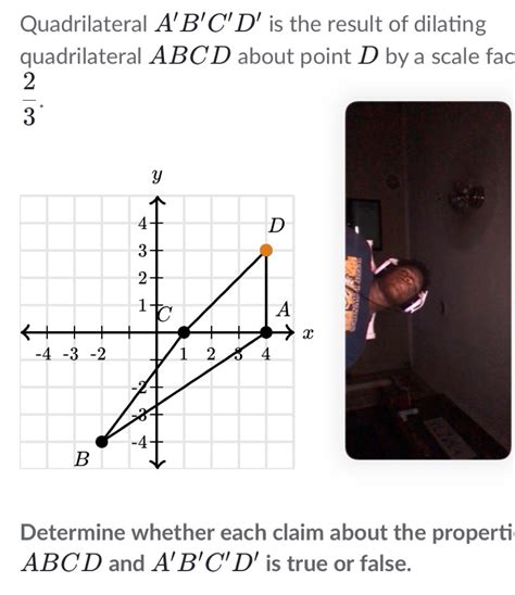 Solved Quadrilateral A B C D Is The Result Of Dilating Qua[coordinate Geometry] Gauthmath