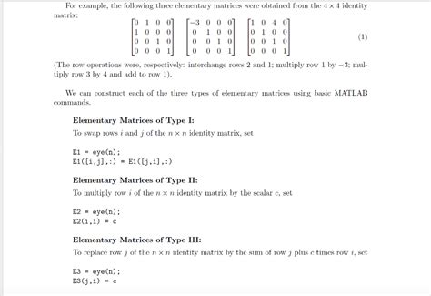 Mat Laboratory The Lu Factorization In This Chegg