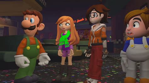 Luigi Meggy Tari And Smg4 Heard Something By Yusaku Ikeda On Deviantart