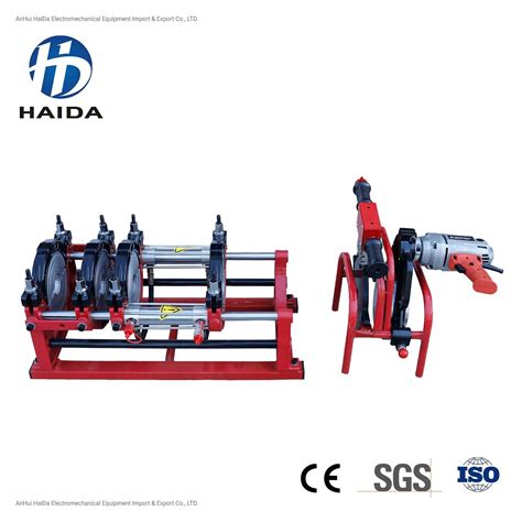 250mm PE PPR PVDF Plastic Pipe Hydraulic Hot Melt Butt Fusion Welding Machine Butt Fusion