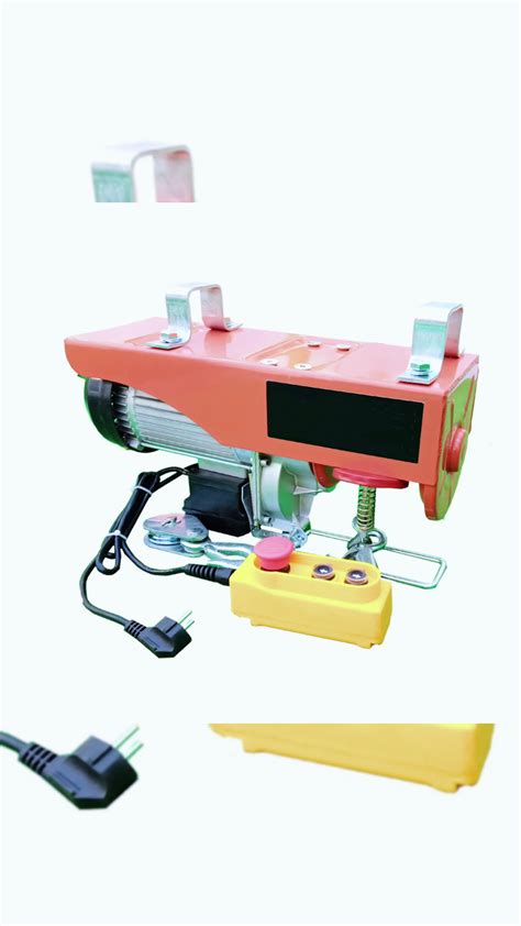 Pa Mini Electric Wire Rope Hoist Pa200 Pa1200 High Speed Electric Winch Hoist Provided Lifting