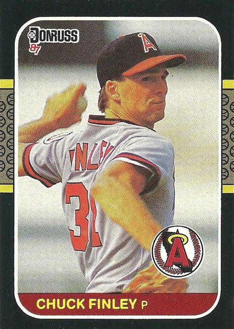 1987 Donruss 407 Chuck Finley Trading Card Database