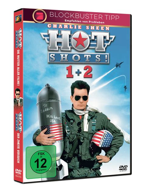 Hot Shots Teil 1 2 2 DVDs Von Jim Abrahams C Sheen R Crenna