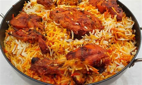 தீபாவளி ஸ்பெஷல் தந்தூரி சிக்கன் பிரியாணி Tandoori Chicken Biryani