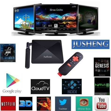 JUSHENG W9 T95 Android TV Box With Kodi Fully Loaded XBMC Amlogic S812