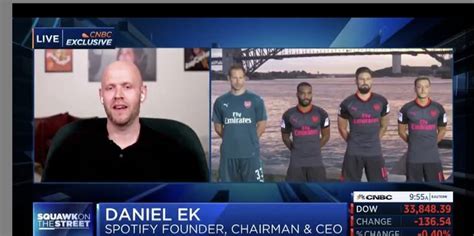 Spotify Founder Daniel Ek Serious About Wanting To Buy Arsenal The