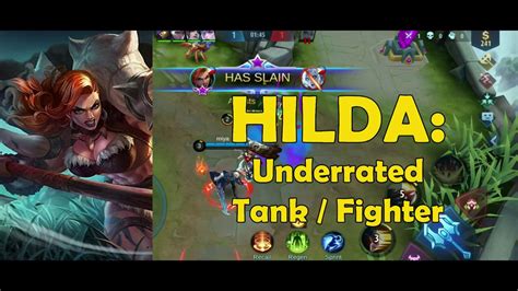 Hilda Tutorial Underrated Fighter Tank Hilda Best Build Mobile