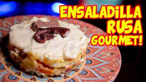 Ensaladilla RUSA GOURMET Receta paso a paso MUY FÁCIL YouTube