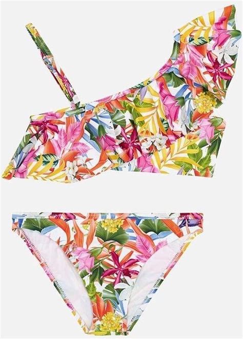 Mayoral Bikini Flowers Girls Bikini Set Mayoral Bloemen Bikini Spaanse Mayoral Bol