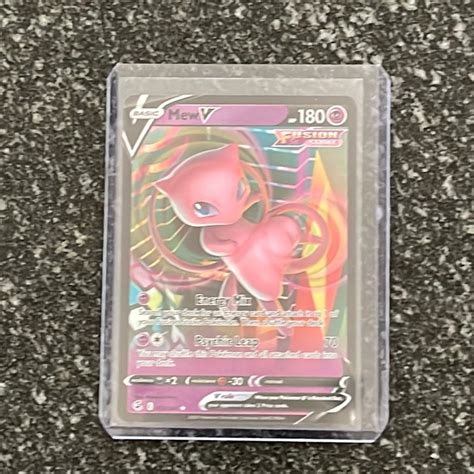 2021 Pokmon Fusion Strike Mew V Gem