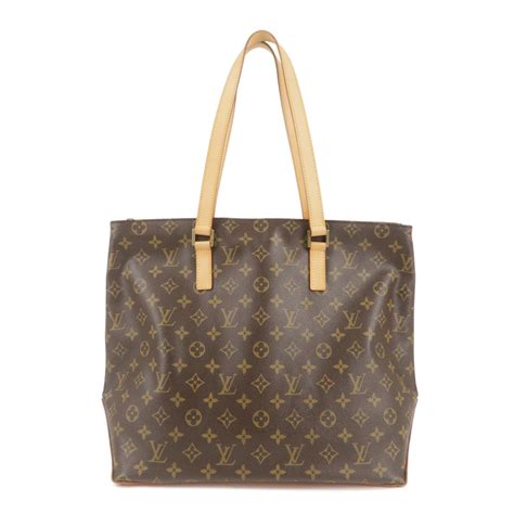 Louis Vuitton Monogram Cabas Mezzo Tote Bag Brown M51151 Dct Epvintage Luxury Store