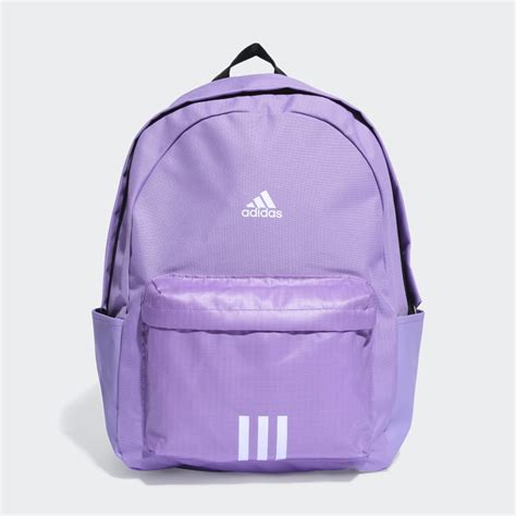 Adidas Classic Badge Of Sport 3 Stripes Backpack Purple Adidas Za