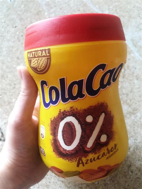 Какао Cola Cao напиток быстрорастворимый обезжиренный azucares anadidos ...