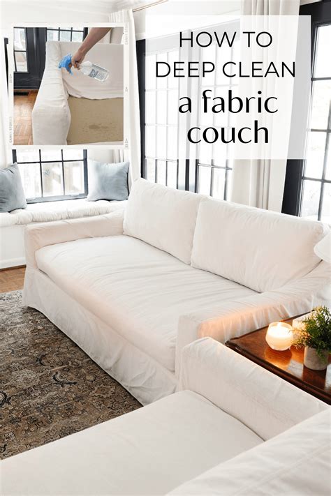 How To Clean A Fabric Couch DESIGN IT STYLE IT