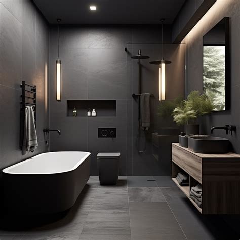 20 Black and Grey Bathroom Ideas: Stylish Design Inspirations