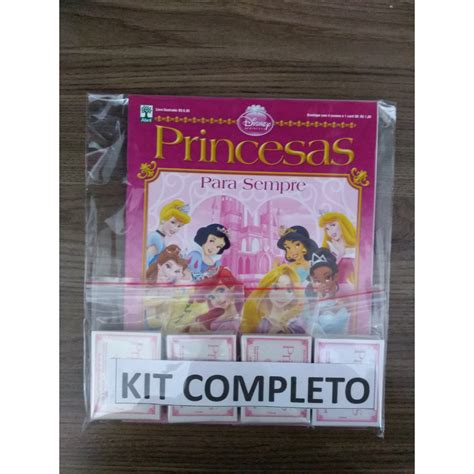 Album De Figurinhas Princesas Para Sempre Completo Para Colar