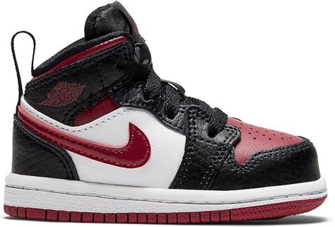 Air Jordan 1 Mid 'Bred Toe' (TD) - 640735-066 - Novelship