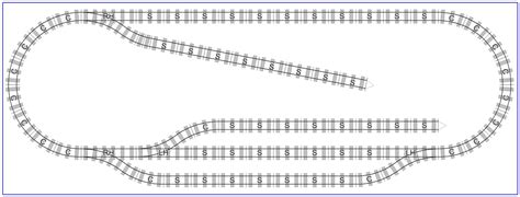 Small LEGO Train Layout