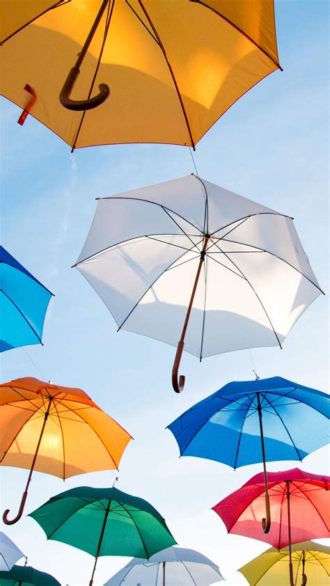 Colorful Umbrellas 4k Wallpapers Wallpaper Cave